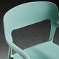 Plastic Open Back Stacking Arm Chair Contemporary Meeting Room Dining Chair Clearhalo ' kitchen&dining_furn' 'Dining Chairs' 'Dining Tables & Seating' 'dining_chair' 'furn' 'furn_dining_chair' 'Furniture' 'furniture_dining_chair' 'Kitchen & Dining Furniture' 'kitchen' 3835605