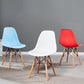 Contemporary Style Plastic Dining Chair Home Side Solid Back Chair for Kitchen Clearhalo ' kitchen&dining_furn' 'Dining Chairs' 'Dining Tables & Seating' 'dining_chair' 'Furniture' 'furniture_dining_chair' 'Kitchen & Dining Furniture' 'kitchen' 3835658