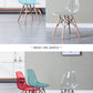 Glam Style Acrylic Side Chair Transparent Armless Dining Chairs for Home Clearhalo ' kitchen&dining_furn' 'Dining Chairs' 'Dining Tables & Seating' 'dining_chair' 'Furniture' 'furniture_dining_chair' 'Kitchen & Dining Furniture' 'kitchen' 3835709