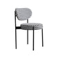Glam Style Metal Side Chair Open Back Dining Armless Chair for Dining Room Clearhalo ' kitchen&dining_furn' 'Dining Chairs' 'Dining Tables & Seating' 'dining_chair' 'Furniture' 'furniture_dining_chair' 'Kitchen & Dining Furniture' 'kitchen' 3835721
