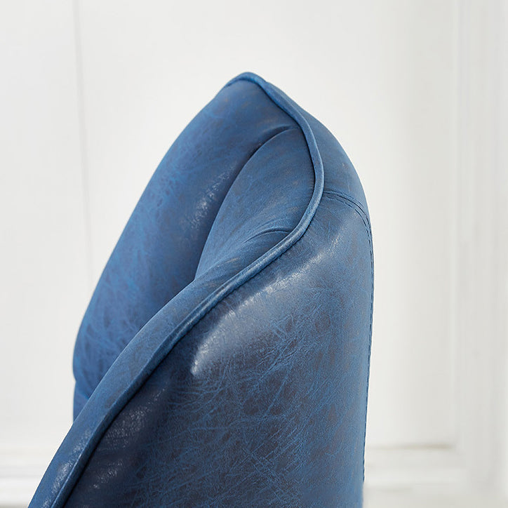 Leather Armless Dining Chairs Modern Upholstered Side Chairs with Metal Legs Clearhalo ' kitchen&dining_furn' 'Dining Chairs' 'Dining Tables & Seating' 'dining_chair' 'furn' 'furn_dining_chair' 'Furniture' 'furniture_dining_chair' 'Kitchen & Dining Furniture' 'kitchen' 3835826