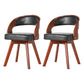 Wood Modern Dining Arm Chair with Color Cushion Open Back Dining Side Chair for Home Black 2 Piece Set Clearhalo ' kitchen&dining_furn' 'Dining Chairs' 'Dining Tables & Seating' 'dining_chair' 'furn' 'furn_dining_chair' 'Furniture' 'furniture_dining_chair' 'Kitchen & Dining Furniture' 'kitchen' 3835953
