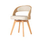 Wood Modern Dining Arm Chair with Color Cushion Open Back Dining Side Chair for Home White 1 Piece Clearhalo ' kitchen&dining_furn' 'Dining Chairs' 'Dining Tables & Seating' 'dining_chair' 'furn' 'furn_dining_chair' 'Furniture' 'furniture_dining_chair' 'Kitchen & Dining Furniture' 'kitchen' 3835964