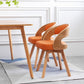 Wood Modern Dining Arm Chair with Color Cushion Open Back Dining Side Chair for Home Clearhalo ' kitchen&dining_furn' 'Dining Chairs' 'Dining Tables & Seating' 'dining_chair' 'furn' 'furn_dining_chair' 'Furniture' 'furniture_dining_chair' 'Kitchen & Dining Furniture' 'kitchen' 3835973