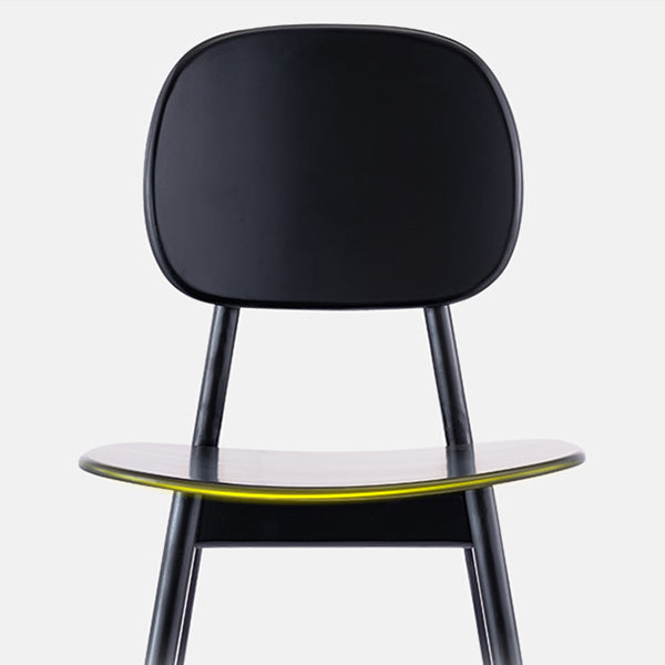 Contemporary Kitchen Dining Chair Open Back Dining Side Chair with Wooden Legs Clearhalo ' kitchen&dining_furn' 'Dining Chairs' 'Dining Tables & Seating' 'dining_chair' 'furn' 'furn_dining_chair' 'Furniture' 'furniture_dining_chair' 'Kitchen & Dining Furniture' 'kitchen' 3835999