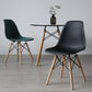 Glam Style Side Chair Set Plastic Dining Room Side Chair with Wood Legs Clearhalo ' kitchen&dining_furn' 'Dining Chairs' 'Dining Tables & Seating' 'dining_chair' 'Furniture' 'furniture_dining_chair' 'Kitchen & Dining Furniture' 'kitchen' 3836008