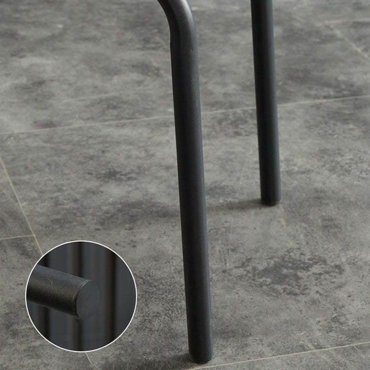 Modern Upholstered Side Dining Chairs Leather Solid Back Armless Chairs Clearhalo ' kitchen&dining_furn' 'Dining Chairs' 'Dining Tables & Seating' 'dining_chair' 'Furniture' 'furniture_dining_chair' 'Kitchen & Dining Furniture' 'kitchen' 3836052