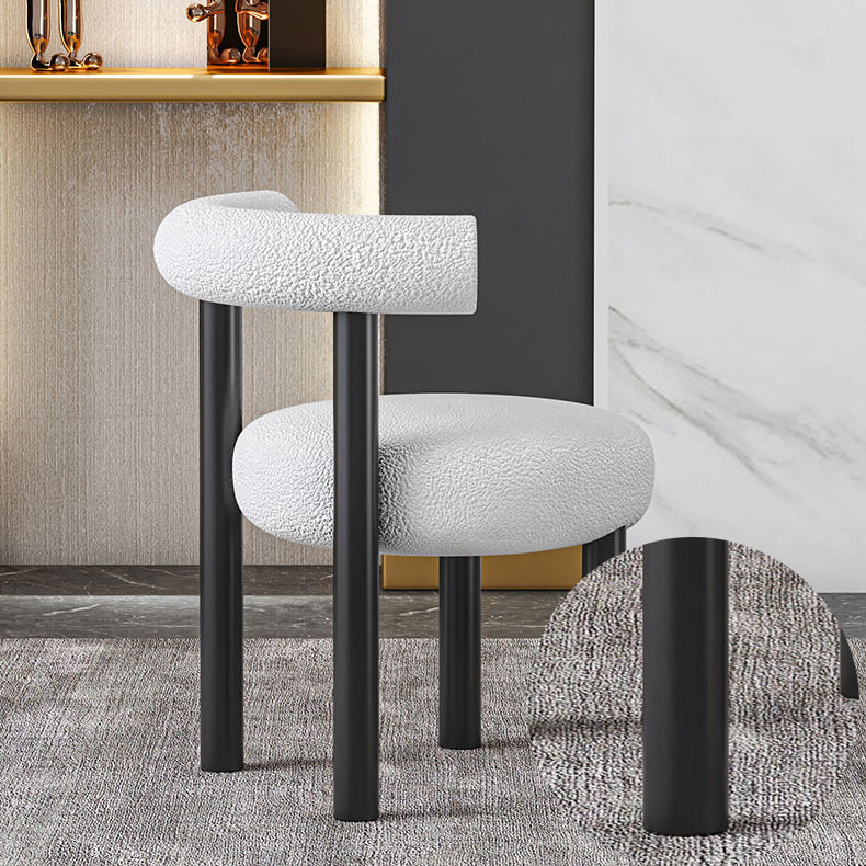 Modern Round Set Dining Chair 30"H Open Back Dining Side Chair for Restaurant Clearhalo ' kitchen&dining_furn' 'Dining Chairs' 'Dining Tables & Seating' 'dining_chair' 'furn' 'furn_dining_chair' 'Furniture' 'furniture_dining_chair' 'Kitchen & Dining Furniture' 'kitchen' 3836073