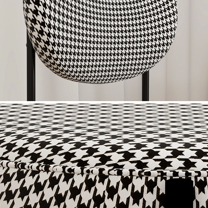 Glam Style Metal Side Chair Matte Finish Open Back Dining Chair for Home Use Clearhalo ' kitchen&dining_furn' 'Dining Chairs' 'Dining Tables & Seating' 'dining_chair' 'furn' 'furn_dining_chair' 'Furniture' 'furniture_dining_chair' 'Kitchen & Dining Furniture' 'kitchen' 3836128