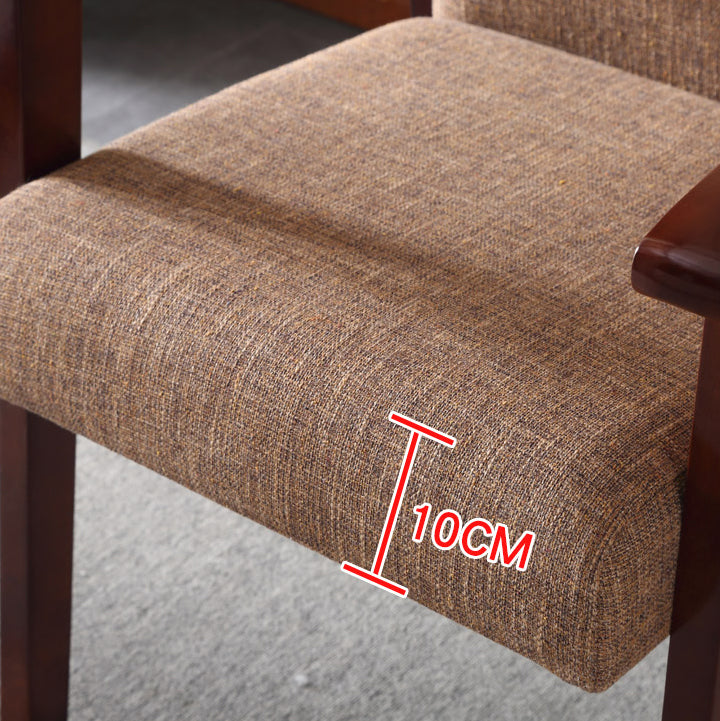 Contemporary Style Kitchen Square Dining Chair Parsons Dining Arm Chair Clearhalo ' kitchen&dining_furn' 'Dining Chairs' 'Dining Tables & Seating' 'dining_chair' 'furn' 'furn_dining_chair' 'Furniture' 'furniture_dining_chair' 'Kitchen & Dining Furniture' 'kitchen' 3836189