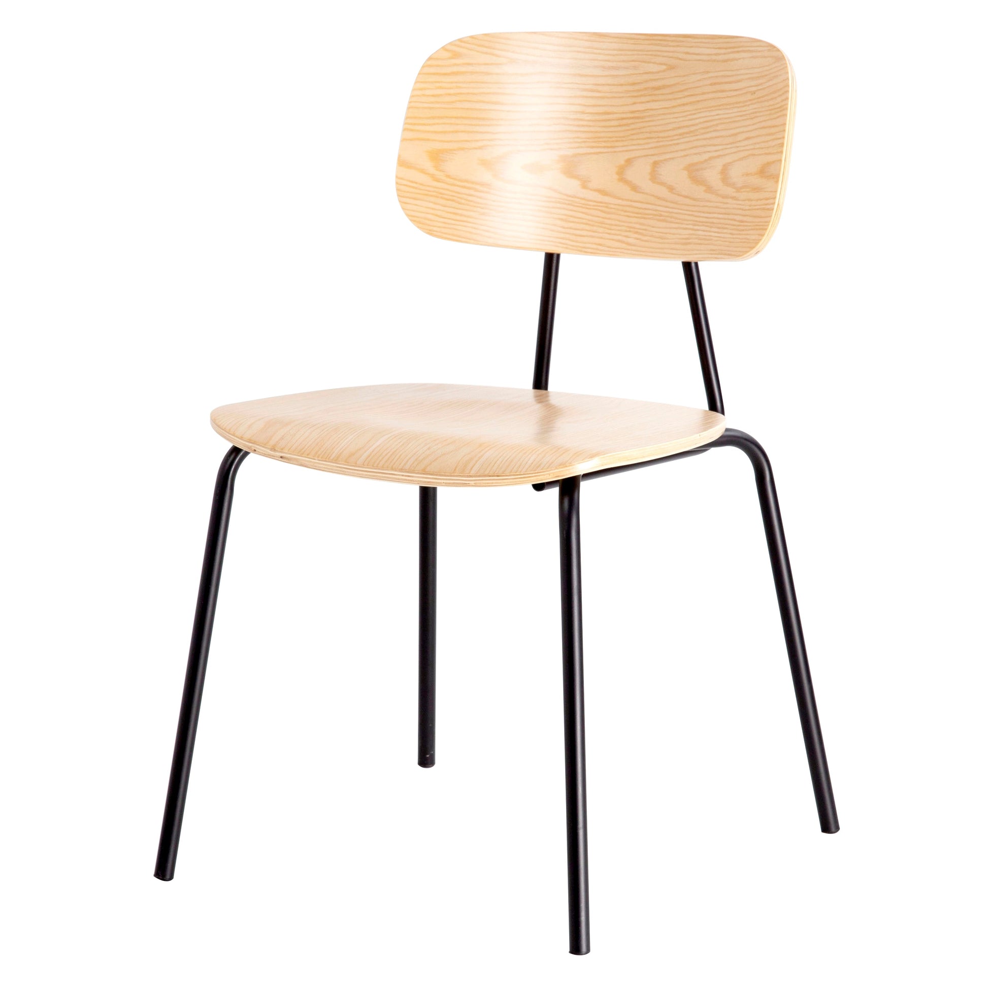 Metal Industrial Style Dining Side Chair Indoor Open Back Dining Side Chair Natural 1 Piece Clearhalo ' kitchen&dining_furn' 'Dining Chairs' 'Dining Tables & Seating' 'dining_chair' 'furn' 'furn_dining_chair' 'Furniture' 'furniture_dining_chair' 'Kitchen & Dining Furniture' 'kitchen' 3836315