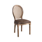 Solid Wood Farmhouse Dining Room Chair Matte Finish King Louis Back Side Chair Clearhalo ' kitchen&dining_furn' 'Dining Chairs' 'Dining Tables & Seating' 'dining_chair' 'furn' 'furn_dining_chair' 'Furniture' 'furniture_dining_chair' 'Kitchen & Dining Furniture' 'kitchen' 3836419