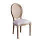 Solid Wood Farmhouse Dining Room Chair Matte Finish King Louis Back Side Chair Light Gray 1 Piece Clearhalo ' kitchen&dining_furn' 'Dining Chairs' 'Dining Tables & Seating' 'dining_chair' 'furn' 'furn_dining_chair' 'Furniture' 'furniture_dining_chair' 'Kitchen & Dining Furniture' 'kitchen' 3836428