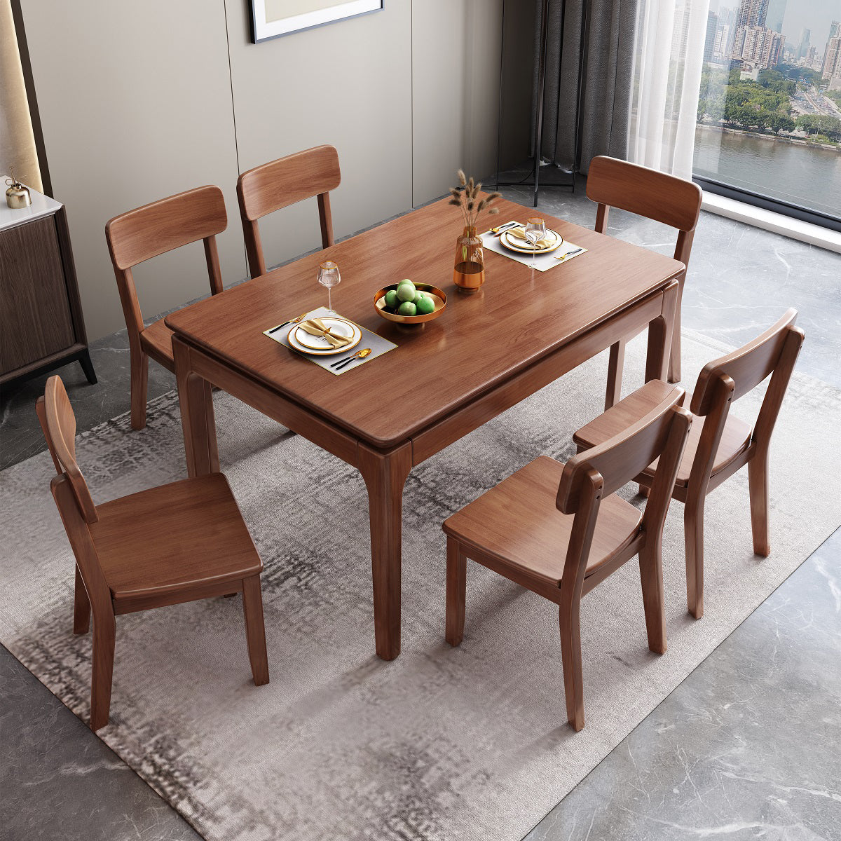 Modern Kitchen Square Dining Chair Open Back Dining Side Armless Chair Clearhalo ' kitchen&dining_furn' 'Dining Chairs' 'Dining Tables & Seating' 'dining_chair' 'furn' 'furn_dining_chair' 'Furniture' 'furniture_dining_chair' 'Kitchen & Dining Furniture' 'kitchen' 3836498