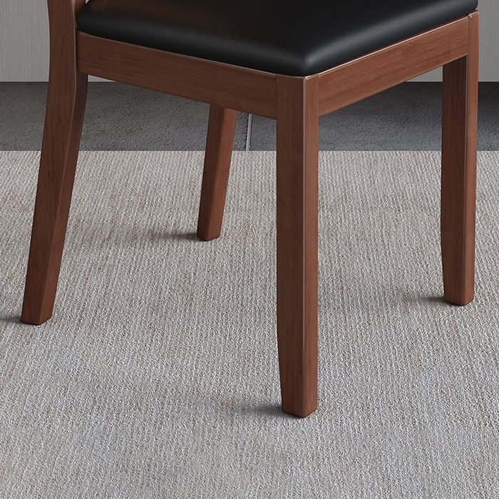 Modern Kitchen Square Dining Chair Open Back Dining Side Armless Chair Clearhalo ' kitchen&dining_furn' 'Dining Chairs' 'Dining Tables & Seating' 'dining_chair' 'furn' 'furn_dining_chair' 'Furniture' 'furniture_dining_chair' 'Kitchen & Dining Furniture' 'kitchen' 3836507