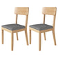 Modern Kitchen Square Dining Chair Open Back Dining Side Armless Chair Grey 2 Piece Set Natural Wood Clearhalo ' kitchen&dining_furn' 'Dining Chairs' 'Dining Tables & Seating' 'dining_chair' 'furn' 'furn_dining_chair' 'Furniture' 'furniture_dining_chair' 'Kitchen & Dining Furniture' 'kitchen' 3836524
