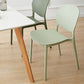 Scandinavian Plastic Dining Chair Open Back Side Chair with 4 Legs for Home Use Clearhalo ' kitchen&dining_furn' 'Dining Chairs' 'Dining Tables & Seating' 'dining_chair' 'furn' 'furn_dining_chair' 'Furniture' 'furniture_dining_chair' 'Kitchen & Dining Furniture' 'kitchen' 3836532