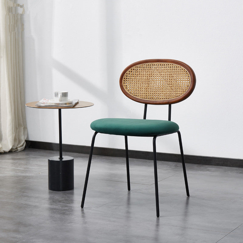 Nordic Style Armless Metal Dining Chairs Open Back Dining Side Chair for Home Use Clearhalo ' kitchen&dining_furn' 'Accueil' 'Dining Chairs' 'Dining Tables & Seating' 'dining_chair' 'furn' 'furn_dining_chair' 'Furniture' 'furniture_dining_chair' 'Kitchen & Dining Furniture' 'Kitchen Furniture' 'kitchen' 3836630