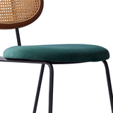 Nordic Style Armless Metal Dining Chairs Open Back Dining Side Chair for Home Use Clearhalo ' kitchen&dining_furn' 'Accueil' 'Dining Chairs' 'Dining Tables & Seating' 'dining_chair' 'furn' 'furn_dining_chair' 'Furniture' 'furniture_dining_chair' 'Kitchen & Dining Furniture' 'Kitchen Furniture' 'kitchen' 3836637