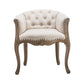 Upholstered Dining Arm Chair Tufted Dining Armchairs with Rubberwood Legs Clearhalo ' kitchen&dining_furn' 'Dining Chairs' 'Dining Tables & Seating' 'dining_chair' 'furn' 'furn_dining_chair' 'Furniture' 'furniture_dining_chair' 'Kitchen & Dining Furniture' 'kitchen' 3836650