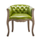 Upholstered Dining Arm Chair Tufted Dining Armchairs with Rubberwood Legs Green 1 Piece Clearhalo ' kitchen&dining_furn' 'Dining Chairs' 'Dining Tables & Seating' 'dining_chair' 'furn' 'furn_dining_chair' 'Furniture' 'furniture_dining_chair' 'Kitchen & Dining Furniture' 'kitchen' 3836654