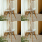 Modern Contemporary Plastic Armless Dining Chairs Solid Dining Chairs White Natural Wood Set of 4 Clearhalo ' kitchen&dining_furn' 'Dining Chairs' 'Dining Tables & Seating' 'dining_chair' 'Furniture' 'furniture_dining_chair' 'Kitchen & Dining Furniture' 'kitchen' 3836924