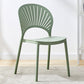 Plastic Modern Style Indoor-Outdoor Chair Open Back Dining Side Chairs Green 1 Piece Clearhalo ' kitchen&dining_furn' 'Dining Chairs' 'Dining Tables & Seating' 'dining_chair' 'furn' 'furn_dining_chair' 'Furniture' 'furniture_dining_chair' 'Kitchen & Dining Furniture' 'kitchen' 3837043