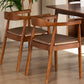Contemporary Home Arm Chair Open Back Upholstered Wood Dining Room Chair Clearhalo ' kitchen&dining_furn' 'Dining Chairs' 'Dining Tables & Seating' 'dining_chair' 'furn' 'furn_dining_chair' 'Furniture' 'furniture_dining_chair' 'Kitchen & Dining Furniture' 'kitchen' 3837061