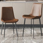 Industrial Style Solid Back Dining Side Chair Leather Dining Chairs for Home Use (Set of 2) Clearhalo ' kitchen&dining_furn' 'Dining Chairs' 'Dining Tables & Seating' 'dining_chair' 'furn' 'furn_dining_chair' 'Furniture' 'furniture_dining_chair' 'Kitchen & Dining Furniture' 'kitchen' 3837534
