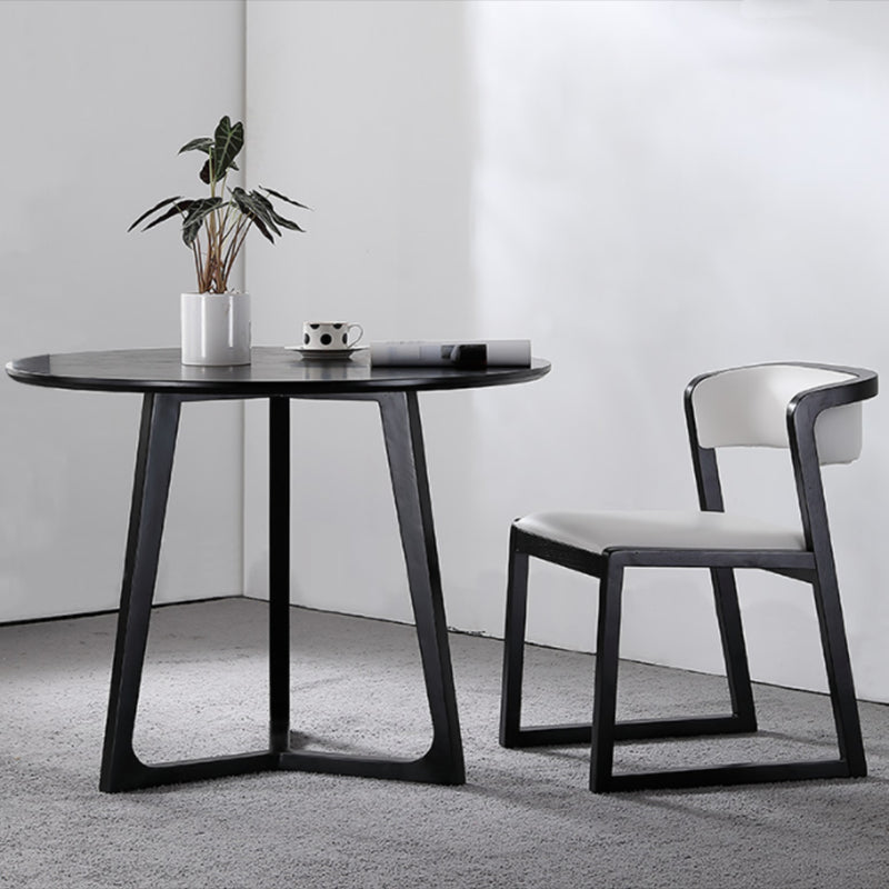 Scandinavian Style Upholstered Side Chairs Open Back Dining Side Chair for Home Use Clearhalo ' kitchen&dining_furn' 'Dining Chairs' 'Dining Tables & Seating' 'dining_chair' 'furn' 'furn_dining_chair' 'Furniture' 'furniture_dining_chair' 'Kitchen & Dining Furniture' 'kitchen' 3837575