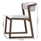 Scandinavian Style Upholstered Side Chairs Open Back Dining Side Chair for Home Use Clearhalo ' kitchen&dining_furn' 'Dining Chairs' 'Dining Tables & Seating' 'dining_chair' 'furn' 'furn_dining_chair' 'Furniture' 'furniture_dining_chair' 'Kitchen & Dining Furniture' 'kitchen' 3837590