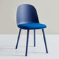 Scandinavian Plastic Armless Dining Chairs Indoor Solid Back Side Chair Dark Blue 1 Piece Clearhalo ' kitchen&dining_furn' 'Dining Chairs' 'Dining Tables & Seating' 'dining_chair' 'furn' 'furn_dining_chair' 'Furniture' 'furniture_dining_chair' 'Kitchen & Dining Furniture' 'kitchen' 3837755