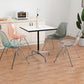 Stackable Armless Dining Chairs Solid Back Side Chairs with Metal Legs Clearhalo ' kitchen&dining_furn' 'Dining Chairs' 'Dining Tables & Seating' 'dining_chair' 'Furniture' 'furniture_dining_chair' 'Kitchen & Dining Furniture' 'kitchen' 3837777