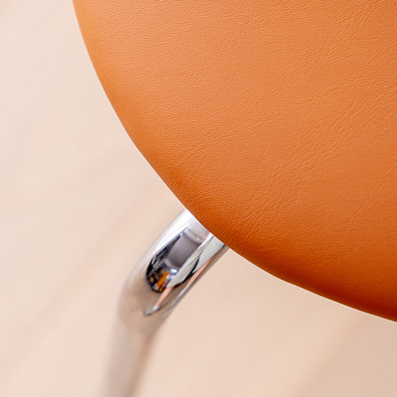 Contemporary Style Upholstered Side Chairs Cow Horn Armless Dining Chairs for Home Clearhalo ' kitchen&dining_furn' 'Dining Chairs' 'Dining Tables & Seating' 'dining_chair' 'furn' 'furn_dining_chair' 'Furniture' 'furniture_dining_chair' 'Kitchen & Dining Furniture' 'kitchen' 3837854