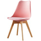 Upholstered Scandinavian Conference Room Side Chair Matte Finish Parsons Dining Chair Pink 1 Piece Clearhalo ' kitchen&dining_furn' 'Dining Chairs' 'Dining Tables & Seating' 'dining_chair' 'Furniture' 'furniture_dining_chair' 'Kitchen & Dining Furniture' 'kitchen' 3837908