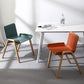 Scandinavian Stackable Dining Arm Chair Solid Back Armchair with Wood Legs Clearhalo ' kitchen&dining_furn' 'Dining Chairs' 'Dining Tables & Seating' 'dining_chair' 'furn' 'furn_dining_chair' 'Furniture' 'furniture_dining_chair' 'Kitchen & Dining Furniture' 'kitchen' 3837957