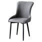 Contemporary Metal Dining Room Chairs Upholstered Side Arm Chairs for Home Use Clearhalo ' kitchen&dining_furn' 'Dining Chairs' 'Dining Tables & Seating' 'dining_chair' 'furn' 'furn_dining_chair' 'Furniture' 'furniture_dining_chair' 'Kitchen & Dining Furniture' 'kitchen' 3846396