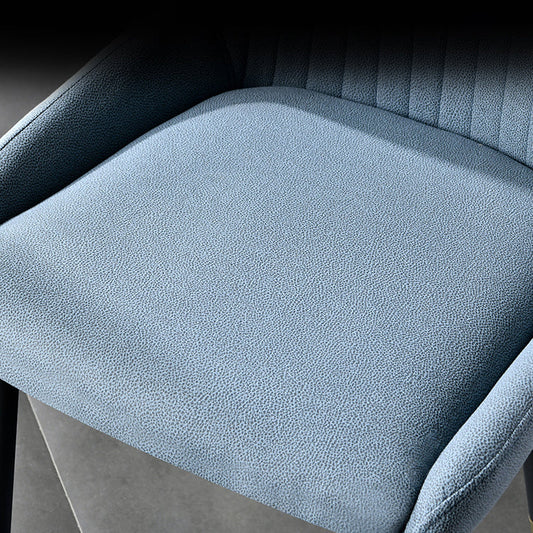 Contemporary Metal Dining Room Chairs Upholstered Side Arm Chairs for Home Use Clearhalo ' kitchen&dining_furn' 'Dining Chairs' 'Dining Tables & Seating' 'dining_chair' 'furn' 'furn_dining_chair' 'Furniture' 'furniture_dining_chair' 'Kitchen & Dining Furniture' 'kitchen' 3846402