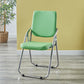 Modern Indoor-Outdoor Metal Chair Home Open Back Dining Side Chair with Arm Green 1 Piece Clearhalo ' kitchen&dining_furn' 'Dining Chairs' 'Dining Tables & Seating' 'dining_chair' 'furn' 'furn_dining_chair' 'Furniture' 'furniture_dining_chair' 'Kitchen & Dining Furniture' 'kitchen' 3846459