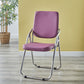 Modern Indoor-Outdoor Metal Chair Home Open Back Dining Side Chair with Arm Purple 1 Piece Clearhalo ' kitchen&dining_furn' 'Dining Chairs' 'Dining Tables & Seating' 'dining_chair' 'furn' 'furn_dining_chair' 'Furniture' 'furniture_dining_chair' 'Kitchen & Dining Furniture' 'kitchen' 3846486