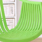 Scandinavian Dining Arm Chairs Plastic Slat Back Dining Armchair (Set of 4) Clearhalo ' kitchen&dining_furn' 'Dining Chairs' 'Dining Tables & Seating' 'dining_chair' 'furn' 'furn_dining_chair' 'Furniture' 'furniture_dining_chair' 'Kitchen & Dining Furniture' 'kitchen' 3846537
