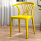 Contemporary Plastic Dining Side Chair Dining Room Armless Wishbone Chair Golden 1 Piece Clearhalo ' kitchen&dining_furn' 'Dining Chairs' 'Dining Tables & Seating' 'dining_chair' 'furn' 'furn_dining_chair' 'Furniture' 'furniture_dining_chair' 'Kitchen & Dining Furniture' 'kitchen' 3846584