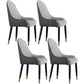Contemporary Wood Dining Room Chairs Upholstered Side Armchairs for Home Use Grey 4 Piece Set Clearhalo ' kitchen&dining_furn' 'Dining Chairs' 'Dining Tables & Seating' 'dining_chair' 'furn' 'furn_dining_chair' 'Furniture' 'furniture_dining_chair' 'Kitchen & Dining Furniture' 'kitchen' 3846610