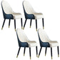 Contemporary Wood Dining Room Chairs Upholstered Side Armchairs for Home Use Dark Blue 4 Piece Set Clearhalo ' kitchen&dining_furn' 'Dining Chairs' 'Dining Tables & Seating' 'dining_chair' 'furn' 'furn_dining_chair' 'Furniture' 'furniture_dining_chair' 'Kitchen & Dining Furniture' 'kitchen' 3846617