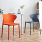 Contemporary Indoor-Outdoor Plastic Dining Chair Stacking Dining Chair Clearhalo ' kitchen&dining_furn' 'Dining Chairs' 'Dining Tables & Seating' 'dining_chair' 'furn' 'furn_dining_chair' 'Furniture' 'furniture_dining_chair' 'Kitchen & Dining Furniture' 'kitchen' 3846687