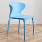 Contemporary Indoor-Outdoor Plastic Dining Chair Stacking Dining Chair Light Blue 1 Piece Clearhalo ' kitchen&dining_furn' 'Dining Chairs' 'Dining Tables & Seating' 'dining_chair' 'furn' 'furn_dining_chair' 'Furniture' 'furniture_dining_chair' 'Kitchen & Dining Furniture' 'kitchen' 3846691