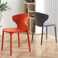 Contemporary Indoor-Outdoor Plastic Dining Chair Stacking Dining Chair Clearhalo ' kitchen&dining_furn' 'Dining Chairs' 'Dining Tables & Seating' 'dining_chair' 'furn' 'furn_dining_chair' 'Furniture' 'furniture_dining_chair' 'Kitchen & Dining Furniture' 'kitchen' 3846705