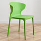Contemporary Indoor-Outdoor Plastic Dining Chair Stacking Dining Chair Fruit Green 1 Piece Clearhalo ' kitchen&dining_furn' 'Dining Chairs' 'Dining Tables & Seating' 'dining_chair' 'furn' 'furn_dining_chair' 'Furniture' 'furniture_dining_chair' 'Kitchen & Dining Furniture' 'kitchen' 3846723