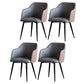 Scandinavian Home Arm Chair Parsons Back Upholstered Metal Dining Room Chair Gray Coffee 4 Piece Set Clearhalo ' kitchen&dining_furn' 'Dining Chairs' 'Dining Tables & Seating' 'dining_chair' 'furn' 'furn_dining_chair' 'Furniture' 'furniture_dining_chair' 'Kitchen & Dining Furniture' 'kitchen' 3846768