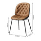 Industrial Style Leather Dining Chairs Solid Back Armless Dining Chairs for Home Clearhalo ' kitchen&dining_furn' 'Dining Chairs' 'Dining Tables & Seating' 'dining_chair' 'furn' 'furn_dining_chair' 'Furniture' 'furniture_dining_chair' 'Kitchen & Dining Furniture' 'kitchen' 3846799